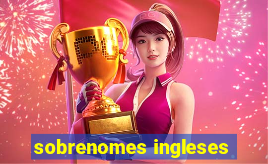 sobrenomes ingleses